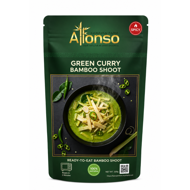 Travel Pouch – Labong Green Curry (100g)