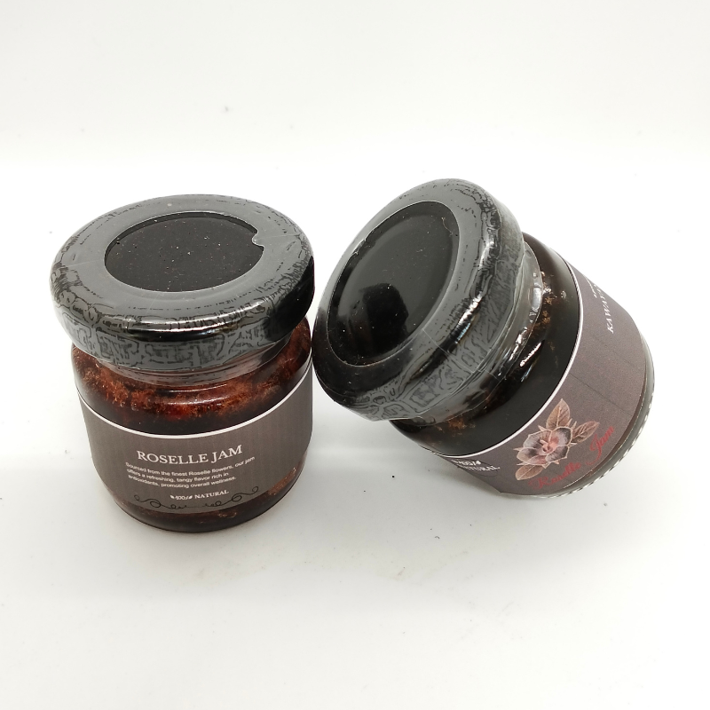 Small Roselle jam bottles