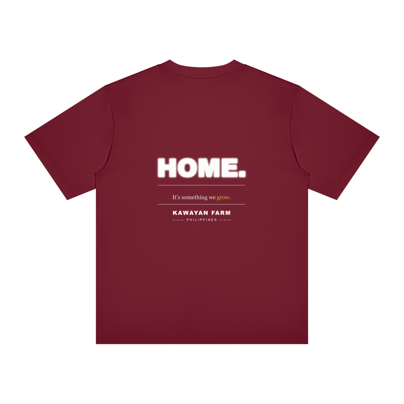 HOME. — Kawayan Farm Crewneck T-Shirt