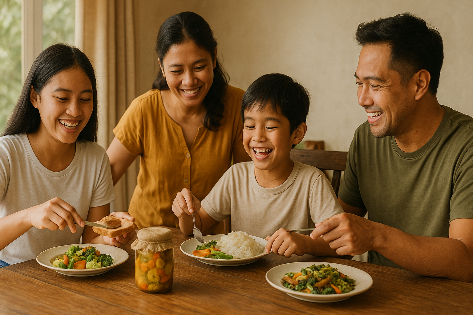 Sunday meals with family