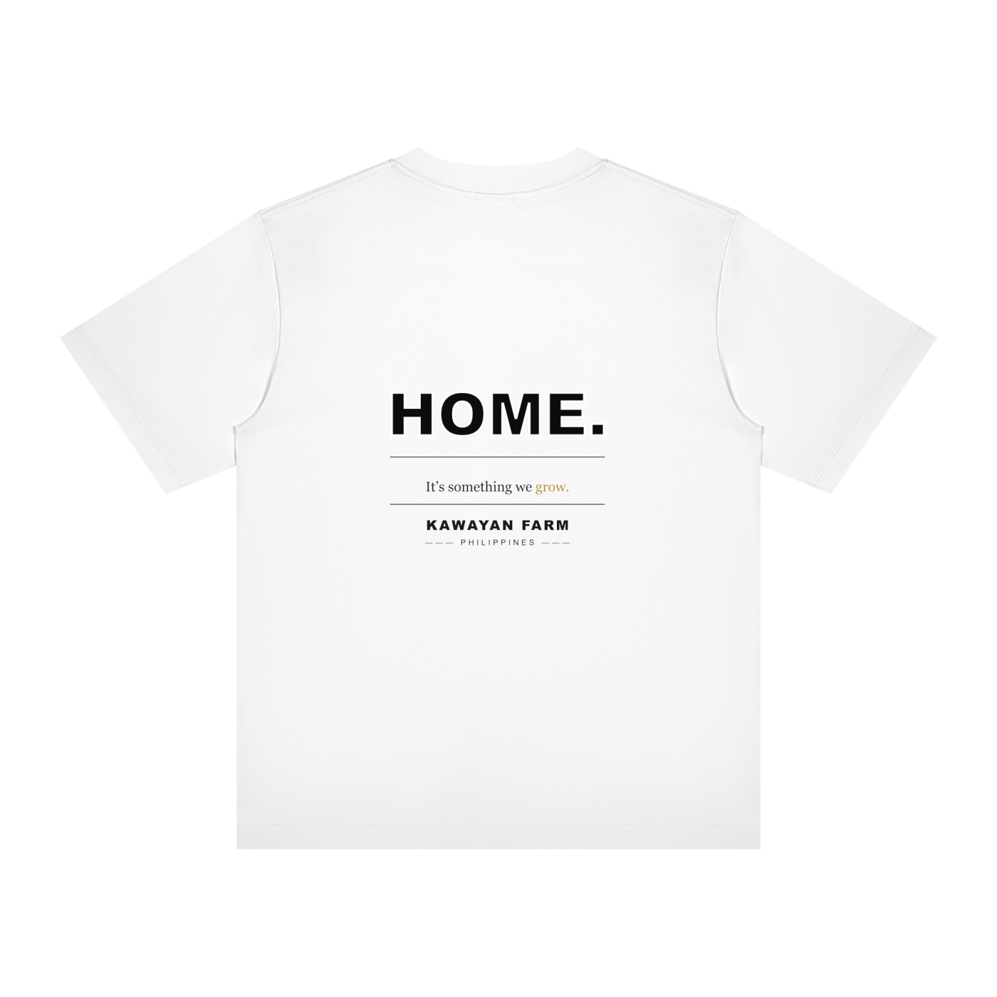 HOME. — Kawayan Farm Crewneck T-Shirt
