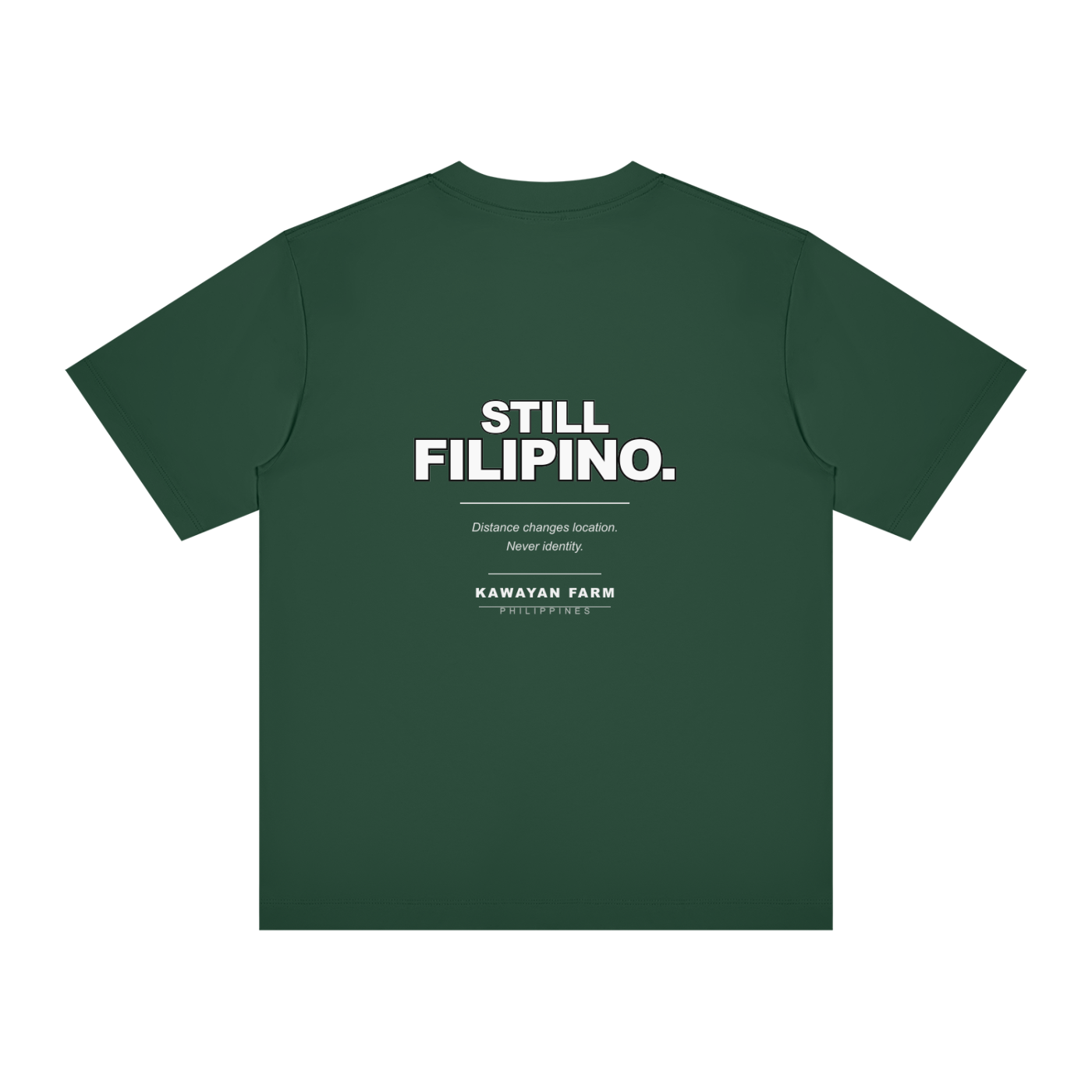 Still FILIPINO — Kawayan Farm Unisex Crewneck T-Shirt