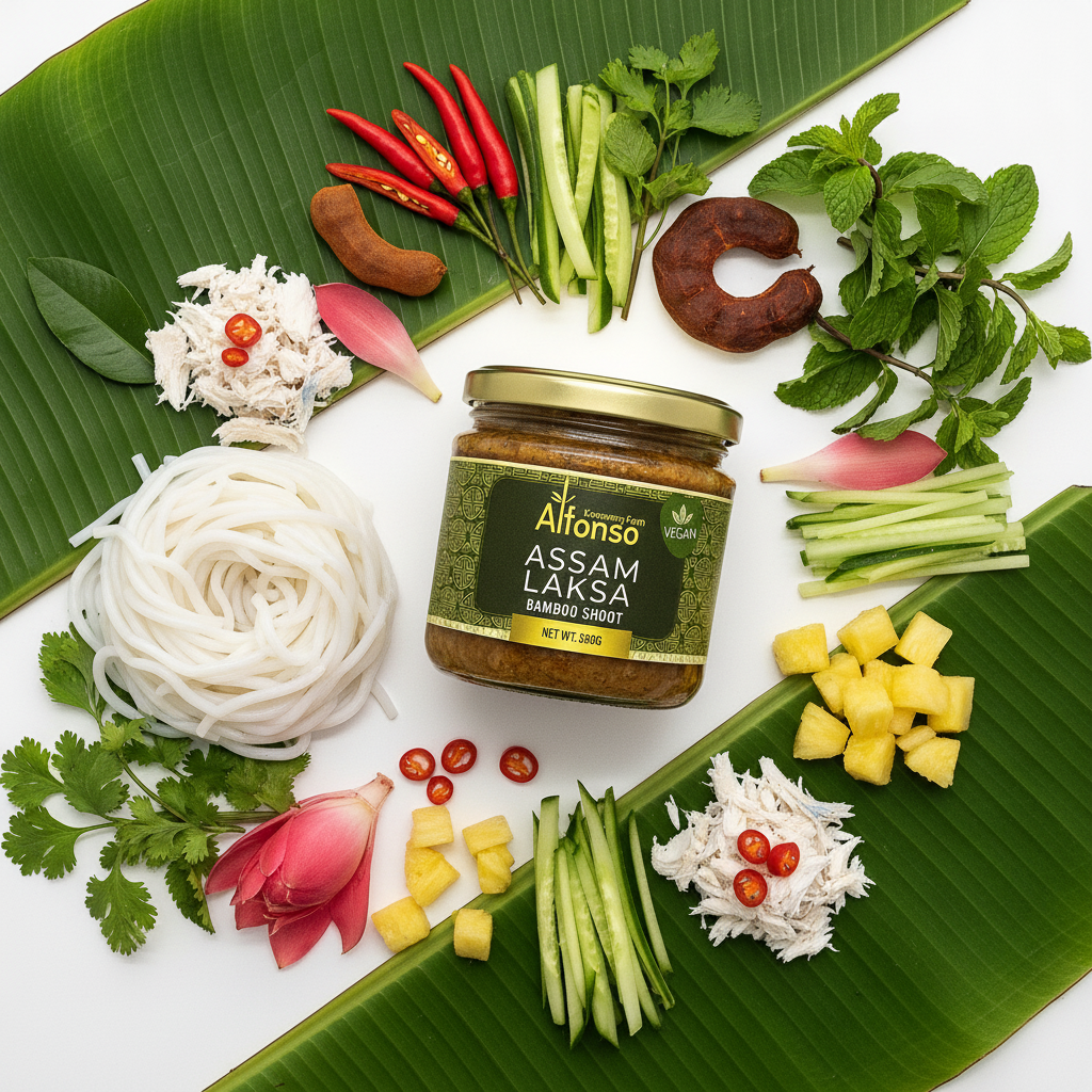 Gourmet Assam Laksa Labong - Tangy Tamarind Heat