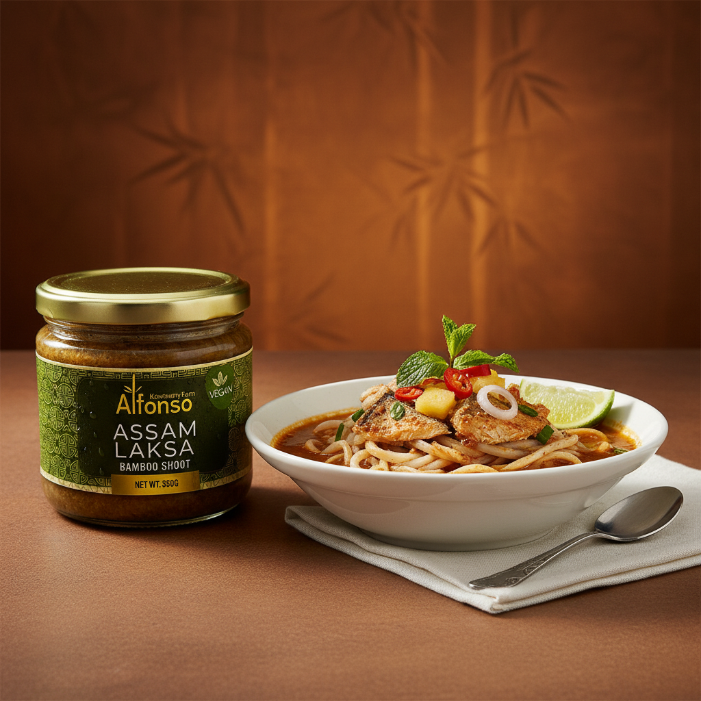 Gourmet Assam Laksa Labong - Tangy Tamarind Heat