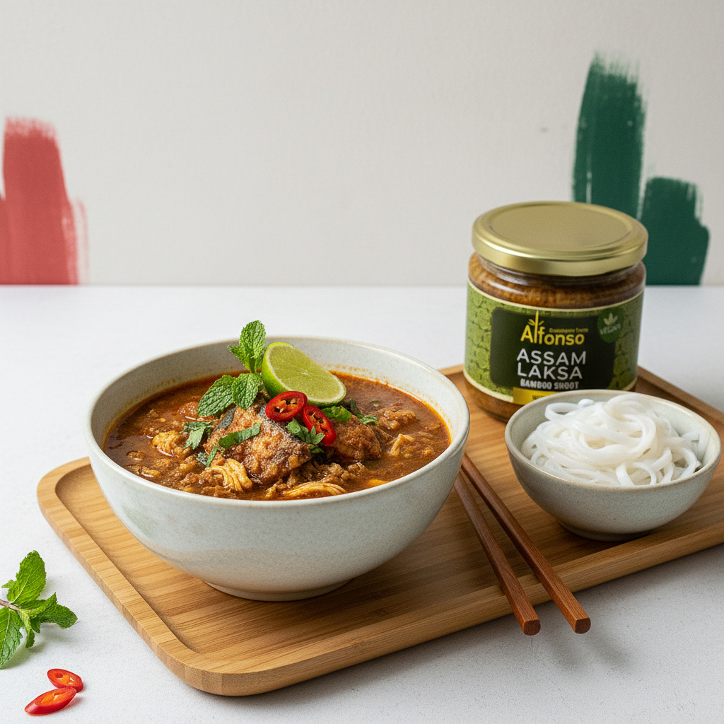 Gourmet Assam Laksa Labong - Tangy Tamarind Heat