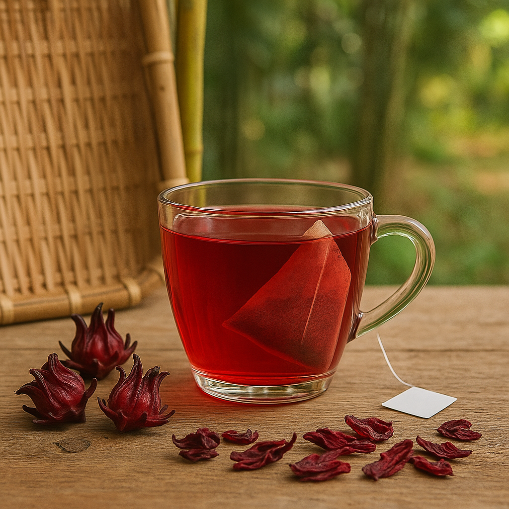 Roselle Tea mixed with honey