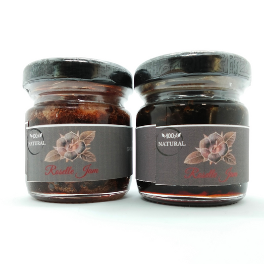 Small Roselle jam botlles
