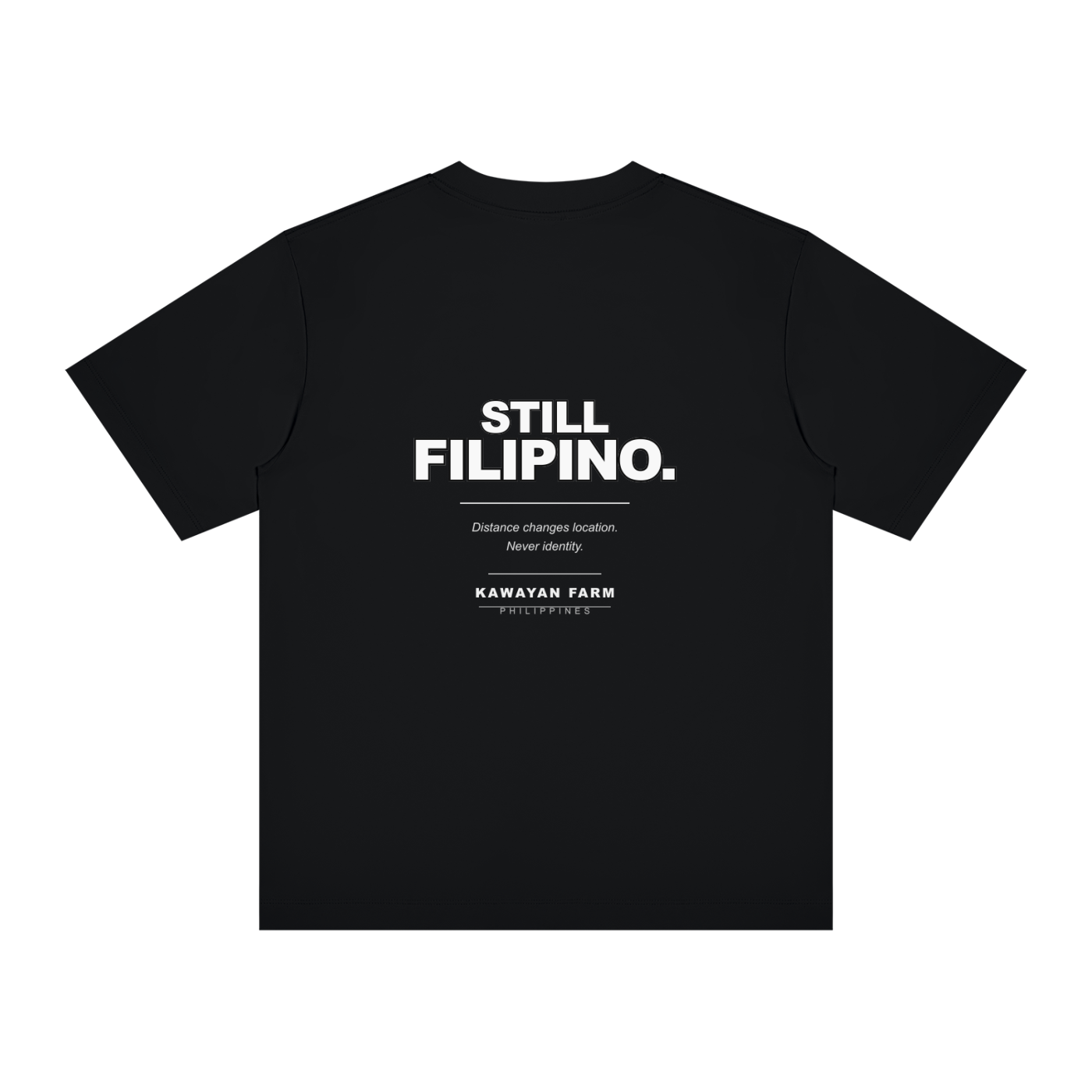 Still FILIPINO — Kawayan Farm Unisex Crewneck T-Shirt