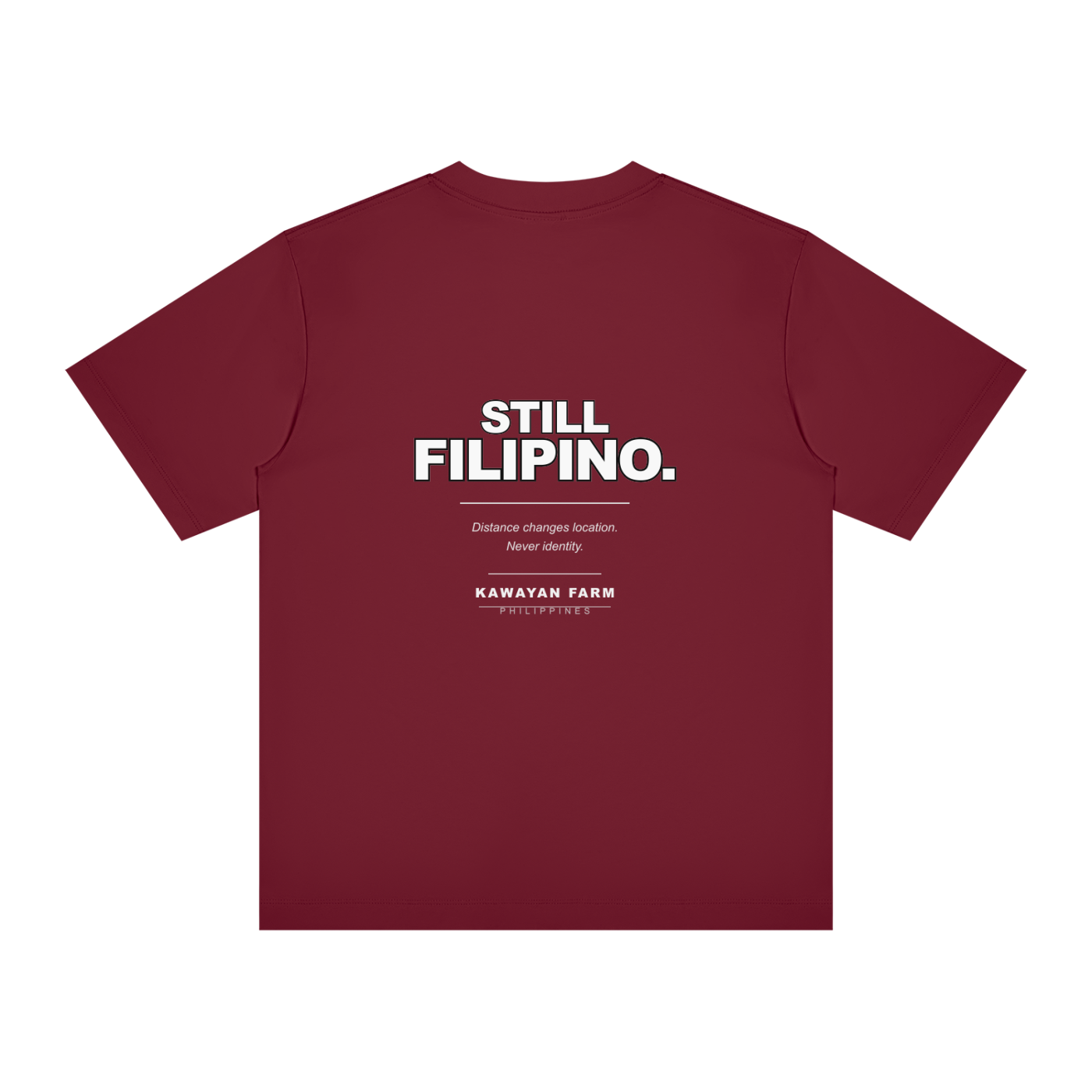 Still FILIPINO — Kawayan Farm Unisex Crewneck T-Shirt