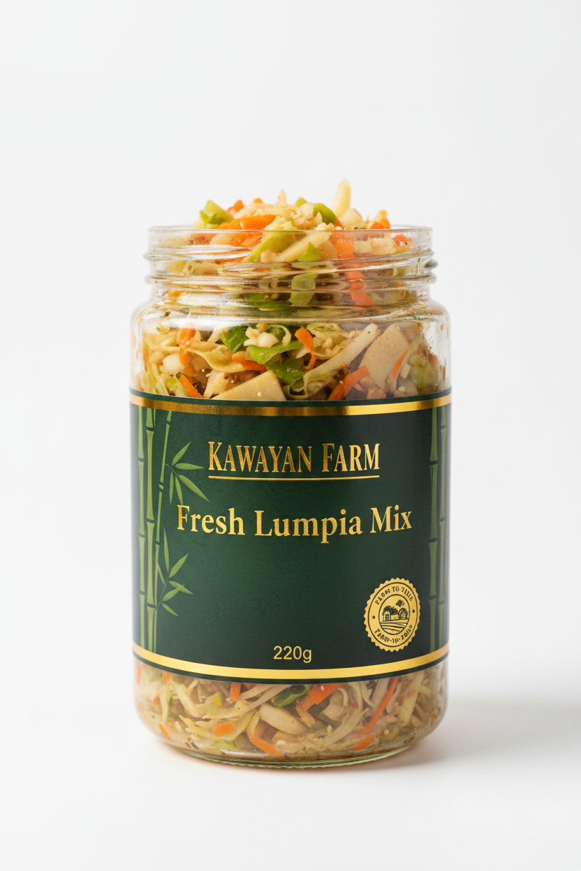 Fresh Lumpia Mix – Bottled 220g