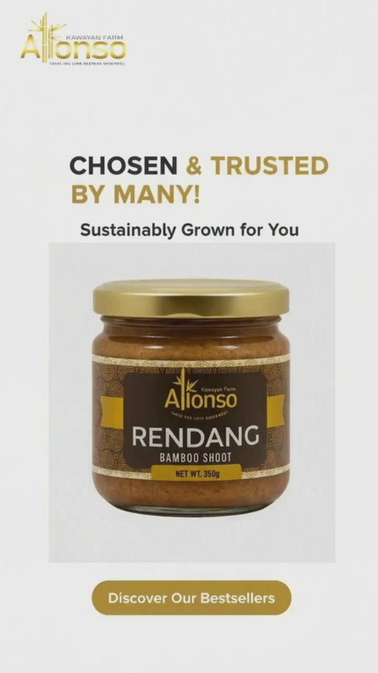 Gourmet Rendang Bamboo Shoots - Rich Coconut Spice
