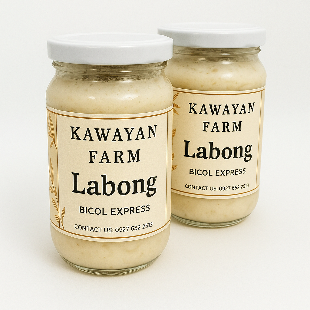 Bottle of Labong Bicol Express